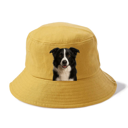 border collie intelligent companion Hat