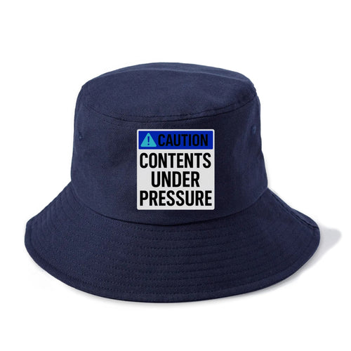 Contents Under Pressure Bucket Hat