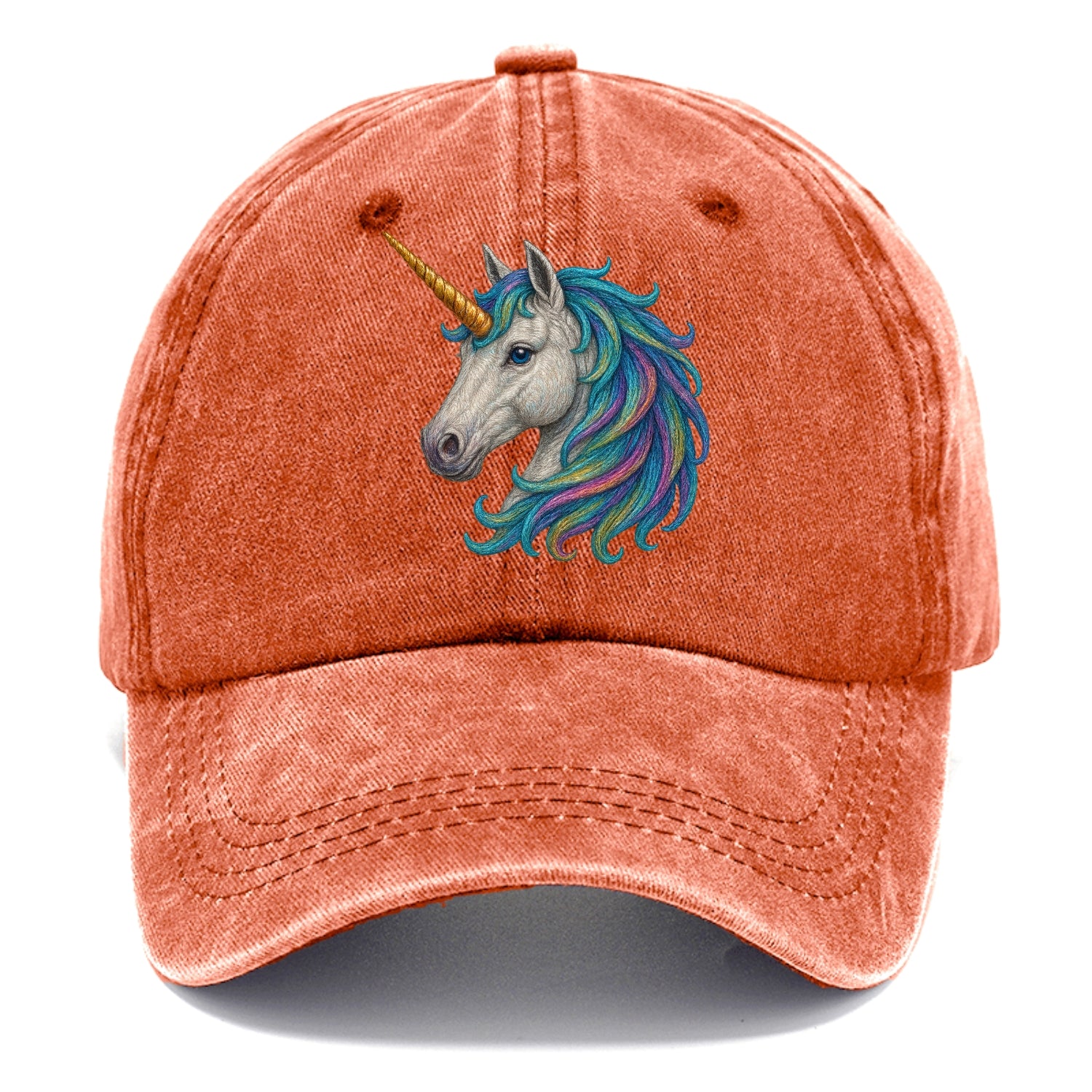 unicorn colorful mane Hat