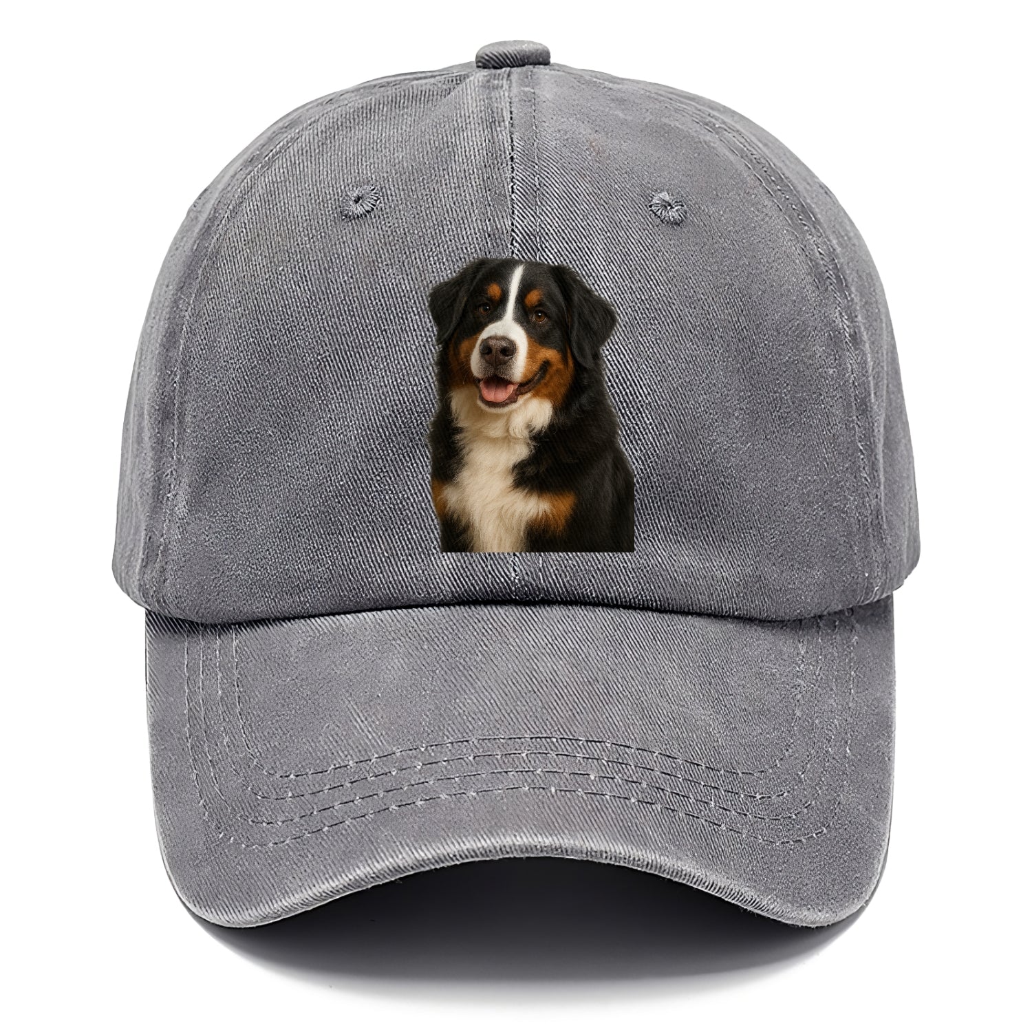 bernese mountain dog portrait design Hat
