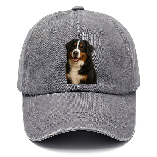 bernese mountain dog portrait design Hat