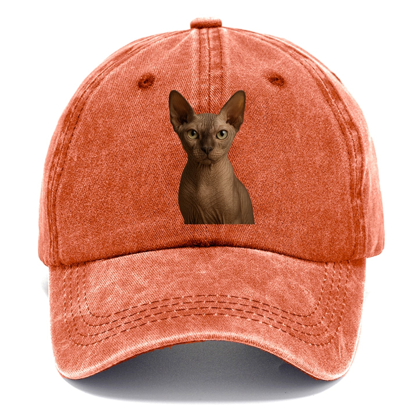 sphynx cat portrait design Hat