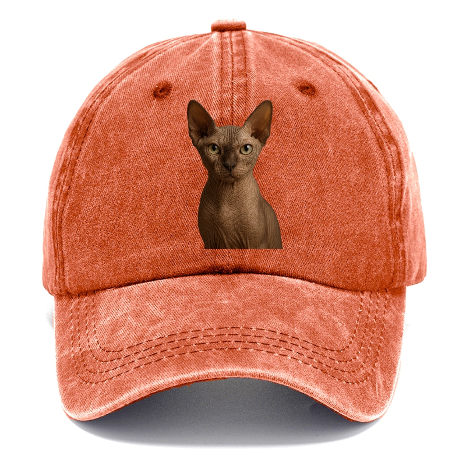 sphynx cat portrait design Hat