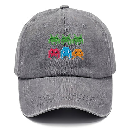 pixelated retro gaming Hat