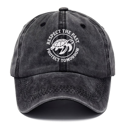 respect the past protect tomorrow Hat