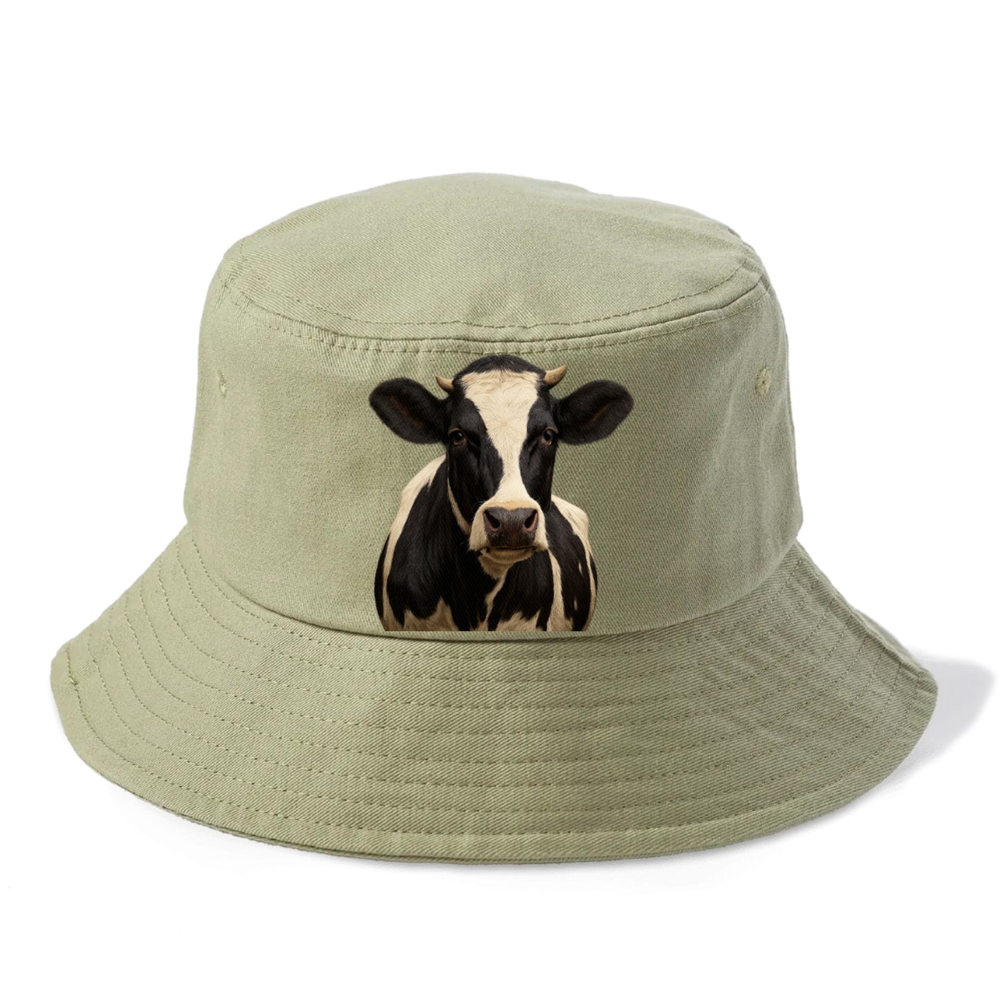 cow portrait design Hat