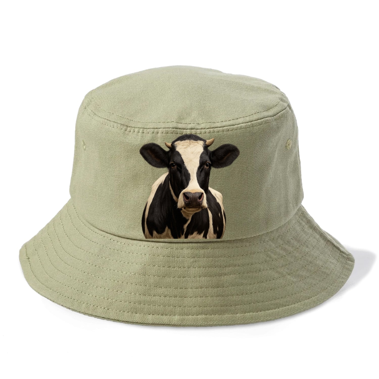 cow portrait design Hat