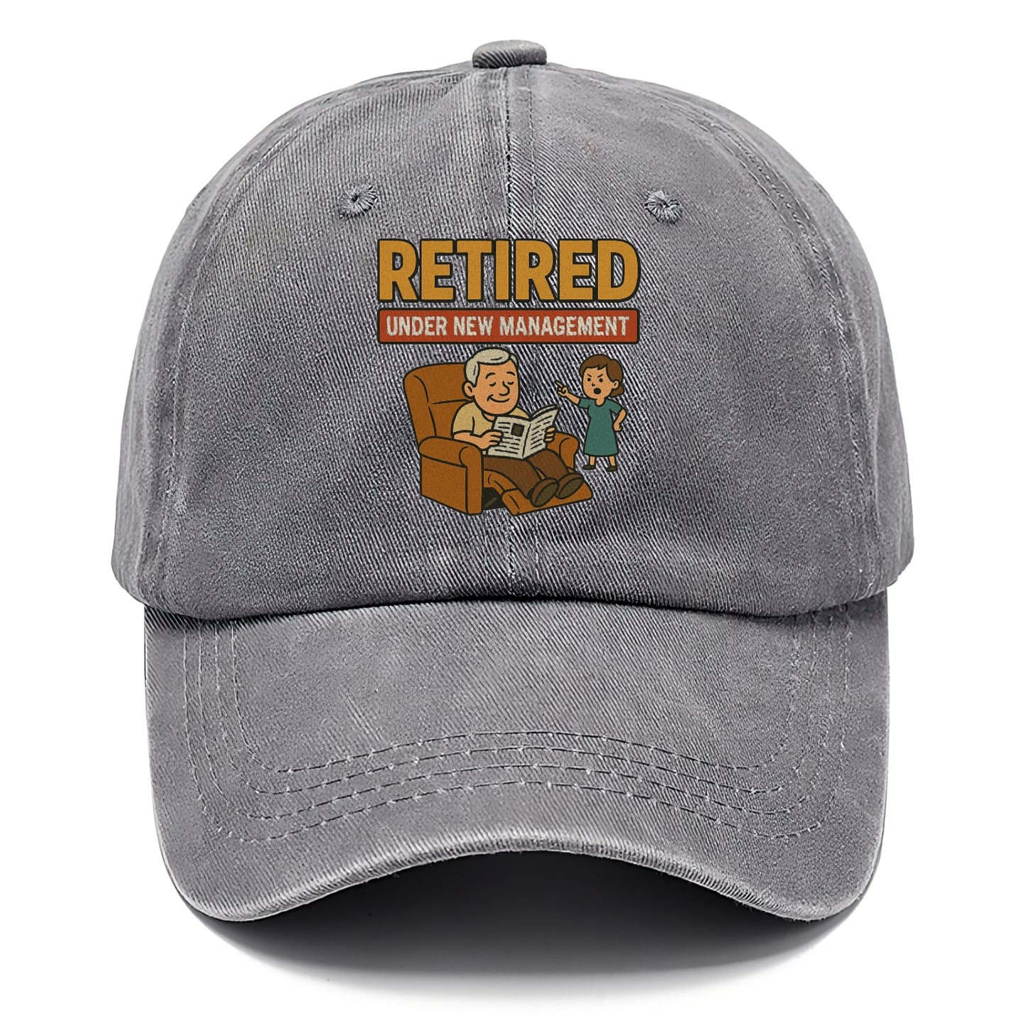 retired under new management Hat