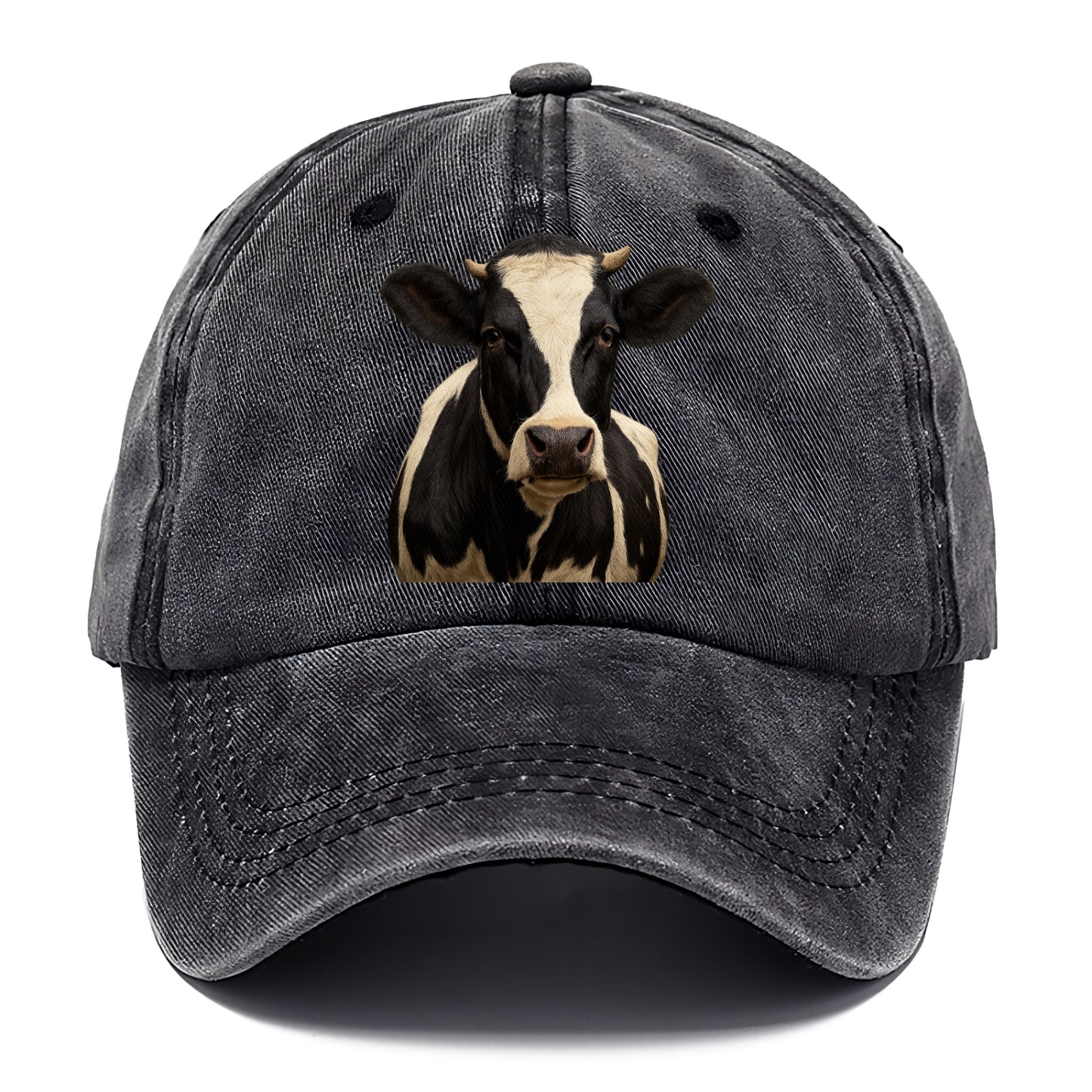 cow portrait design Hat