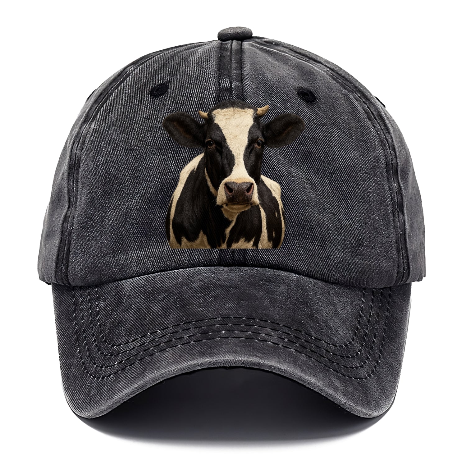 cow portrait design Hat