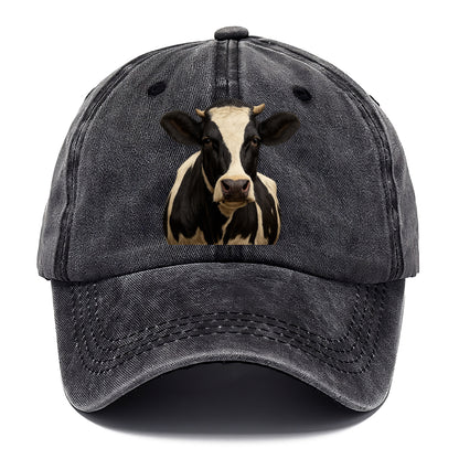 cow portrait design Hat