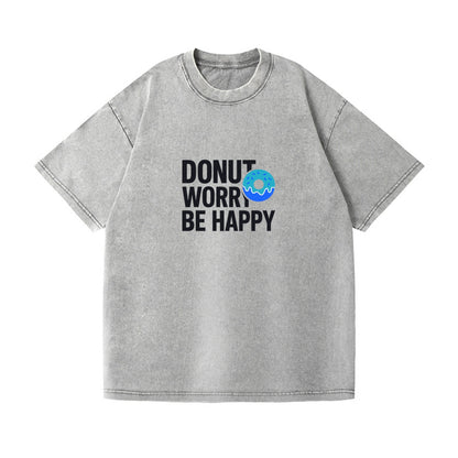 donut worry be happy Hat