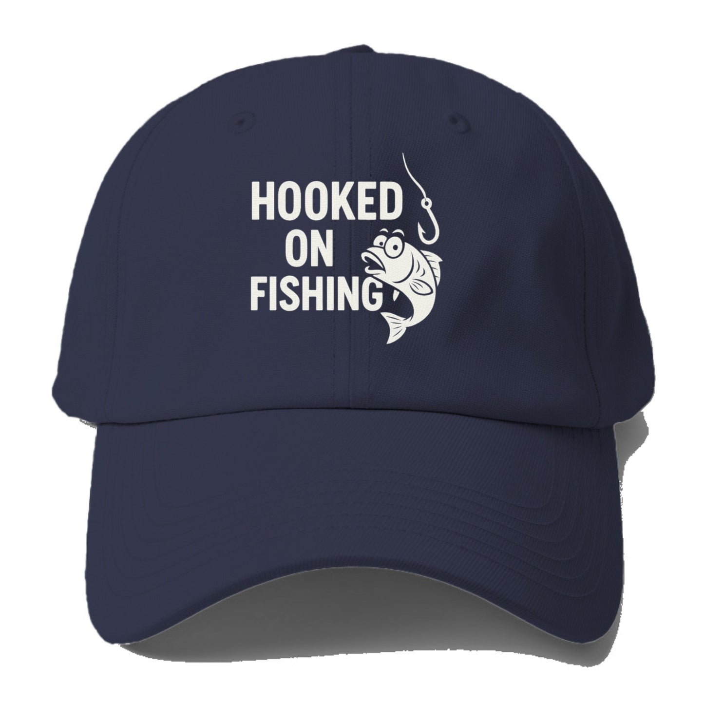 hooked on fishing Hat
