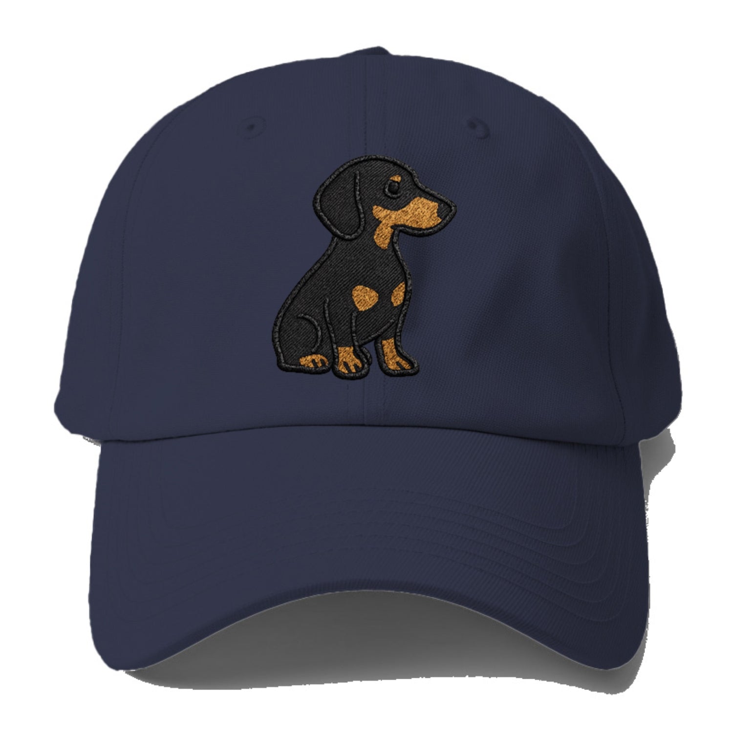 dachshund-black-and-tan-loyal-companion Hat