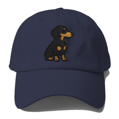 dachshund-black-and-tan-loyal-companion Hat