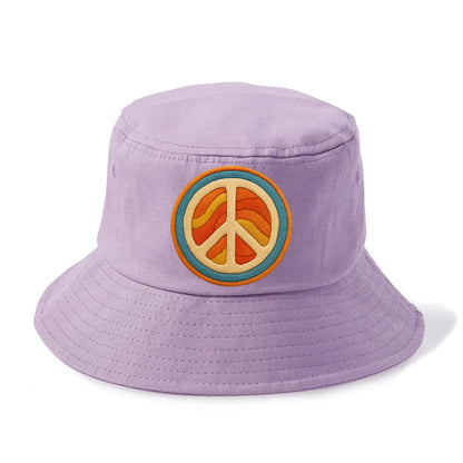 retro peace and harmony Hat