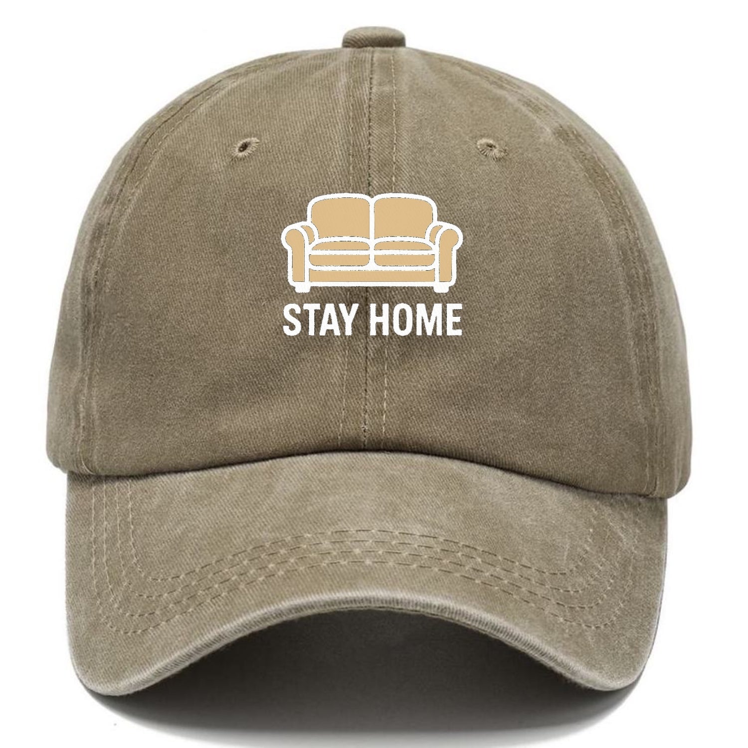 stay home couch Hat