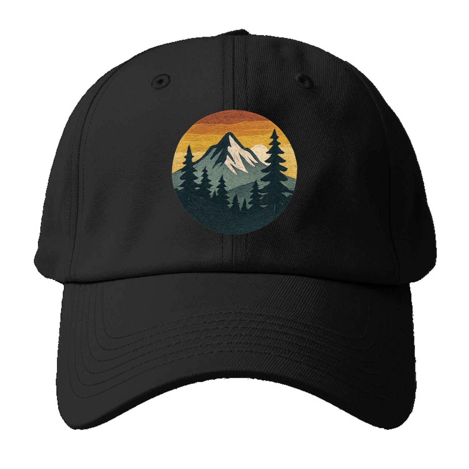 mountain majesty embroidery Hat
