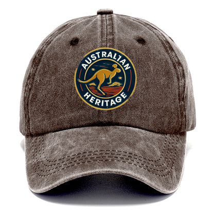 australian kangaroo heritage Hat
