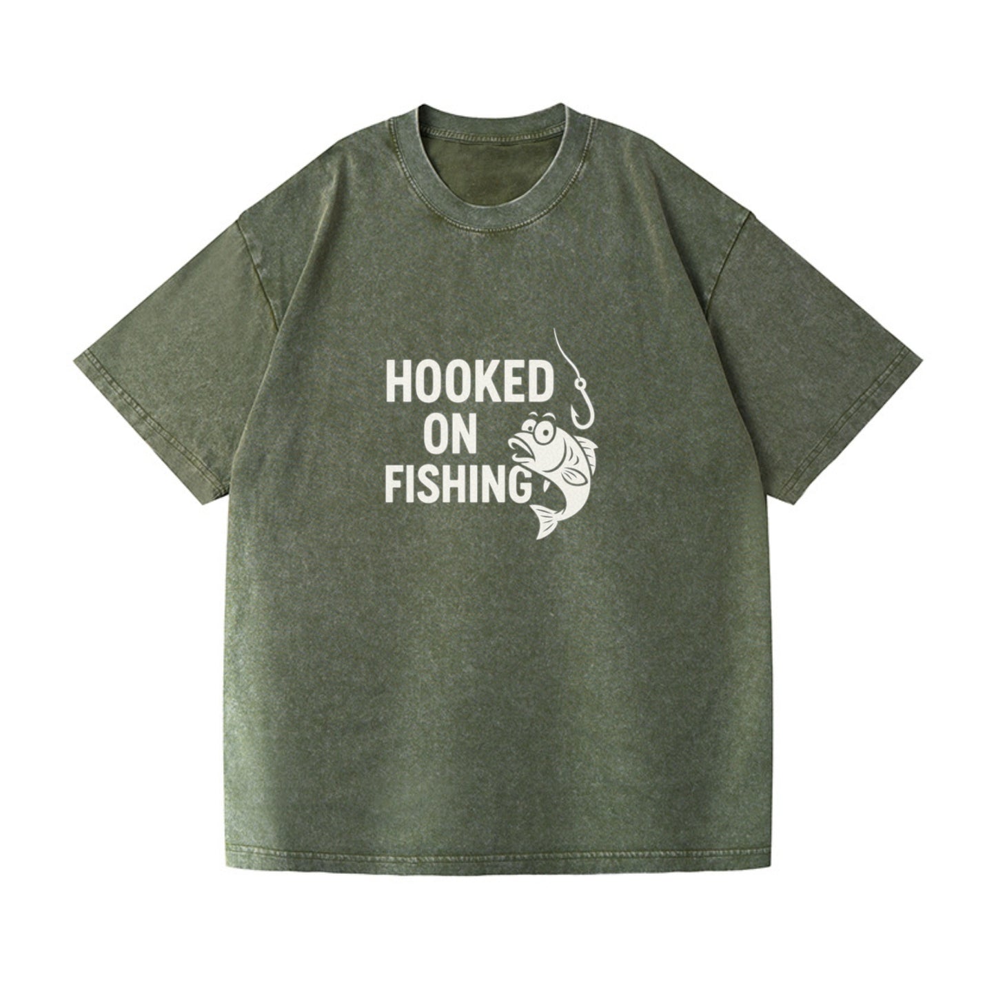 hooked on fishing Hat
