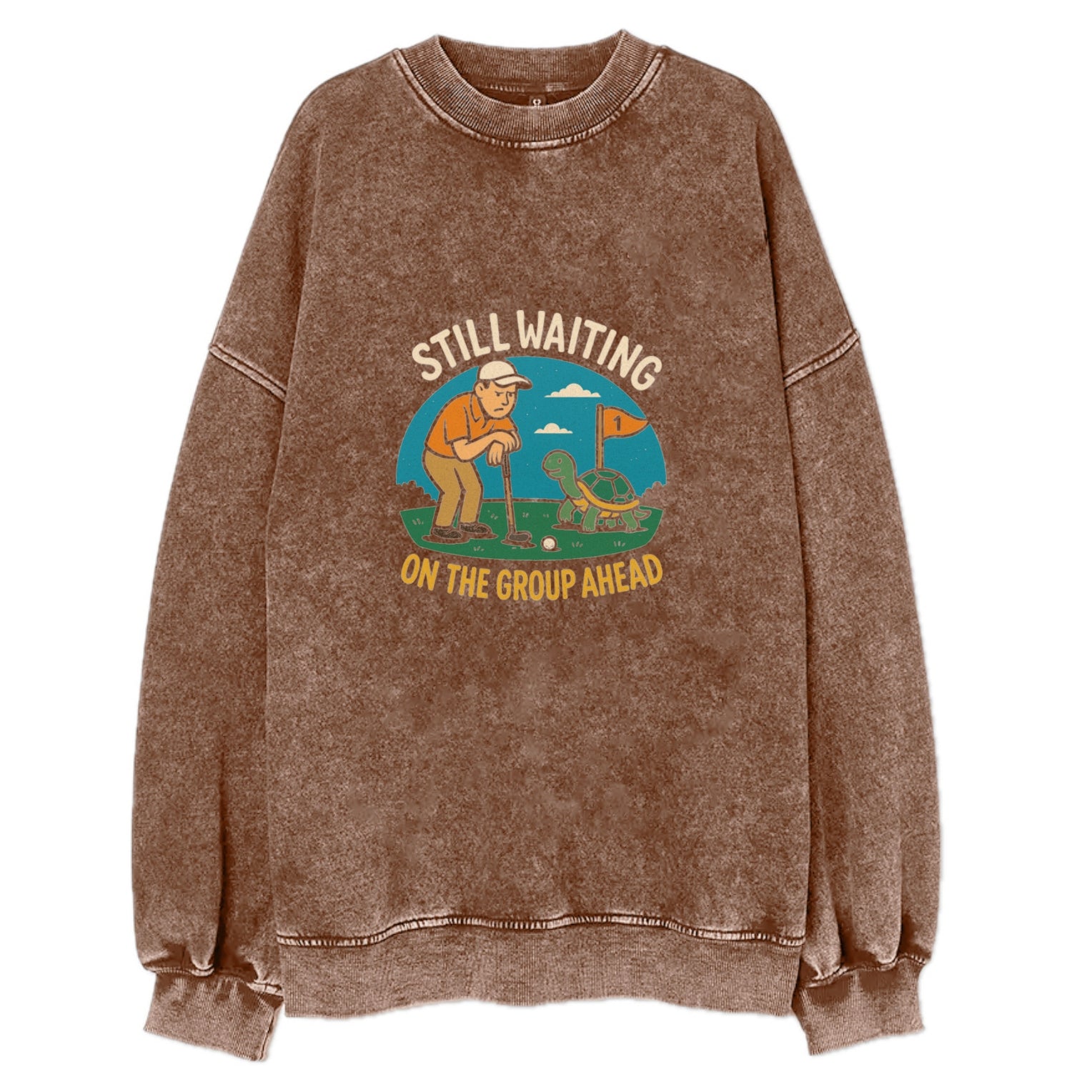 still waiting on the group ahead Hat