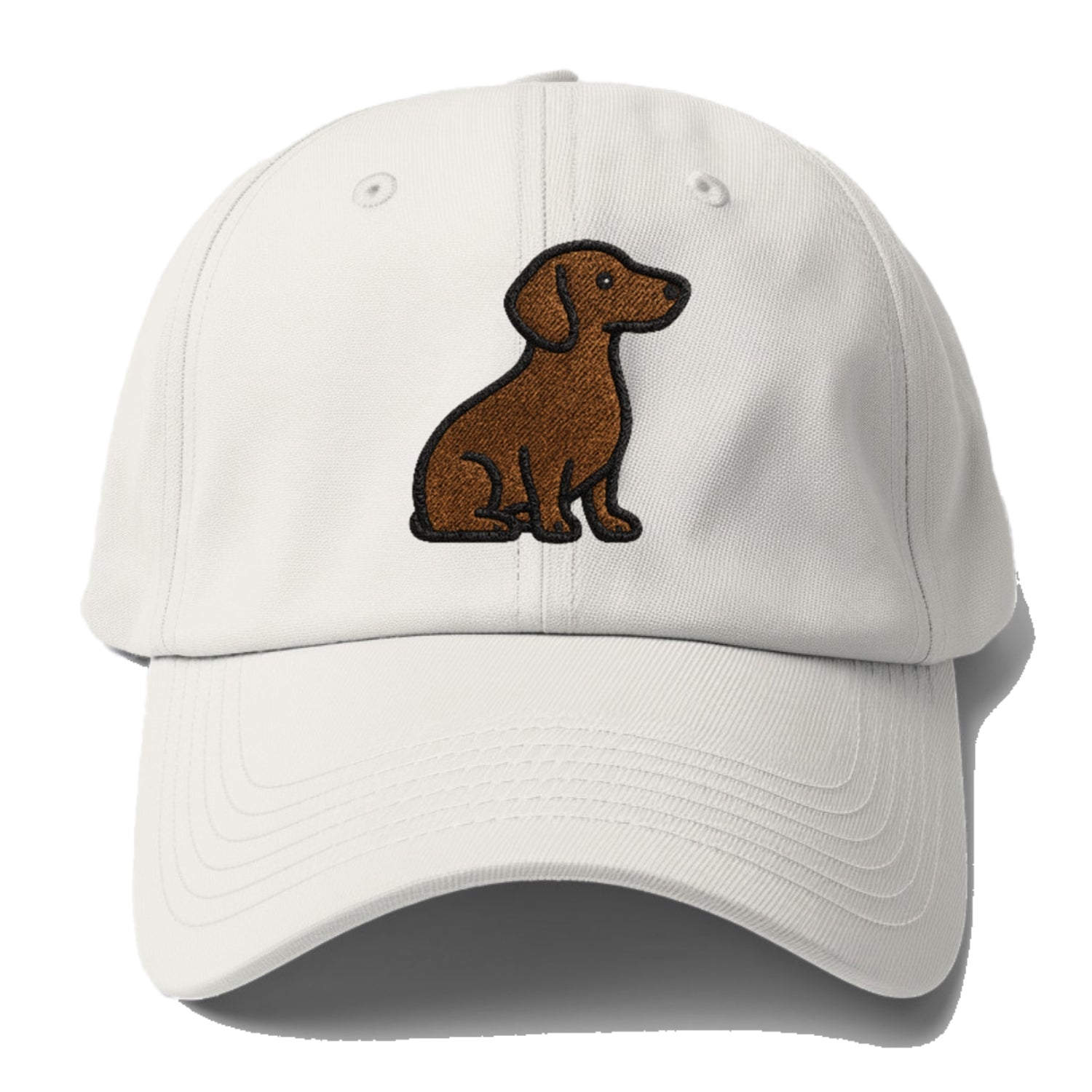 chocolate-brown-dachshund-loyal-charm Hat