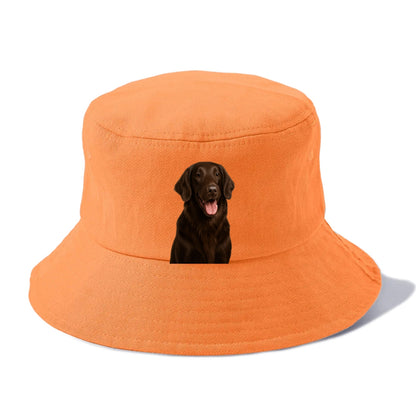 coated retriever joyful heart Hat