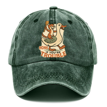 trouble-cartoon Hat