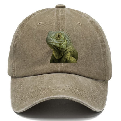 iguana portrait design Hat