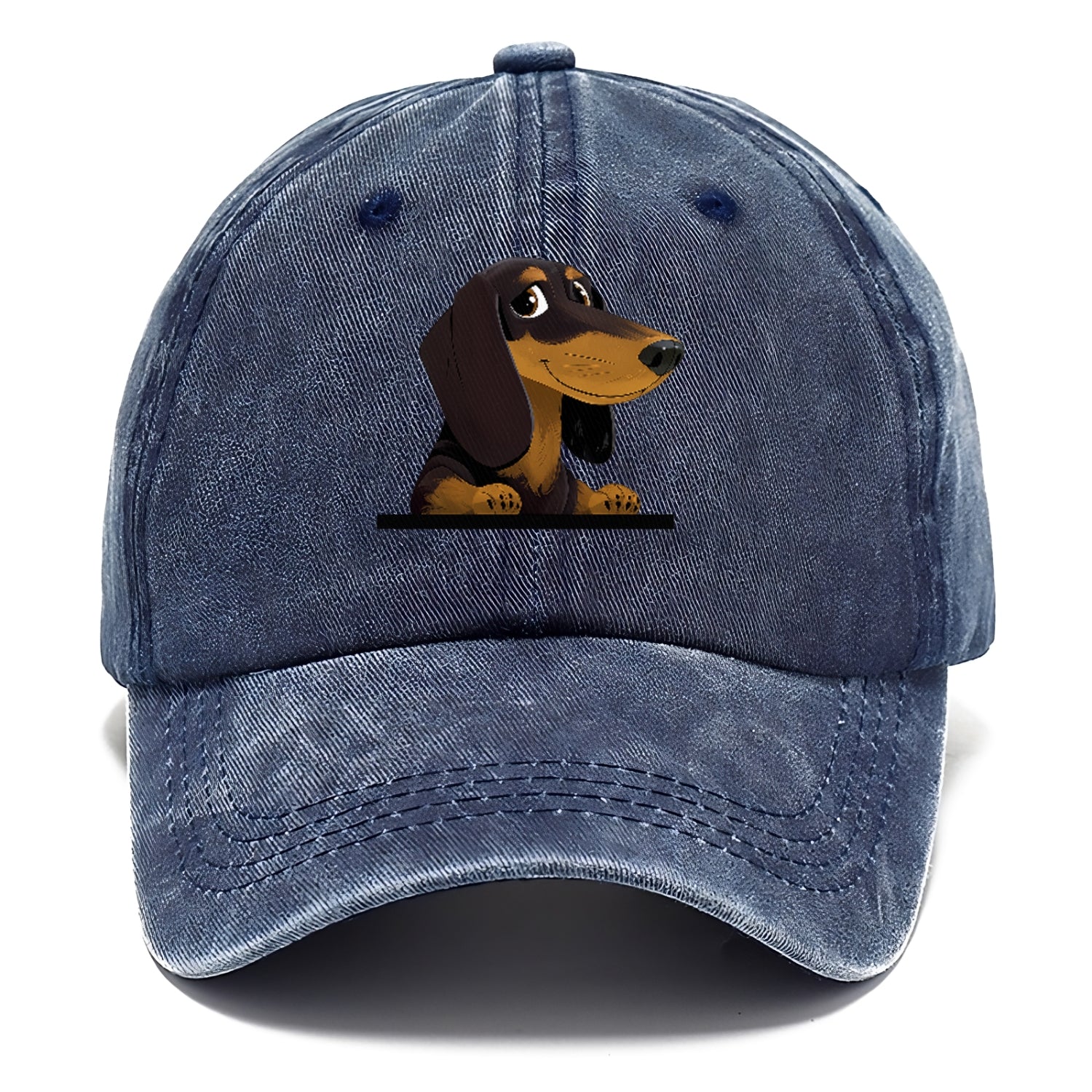 retro-dachshund-playful-spirit Hat