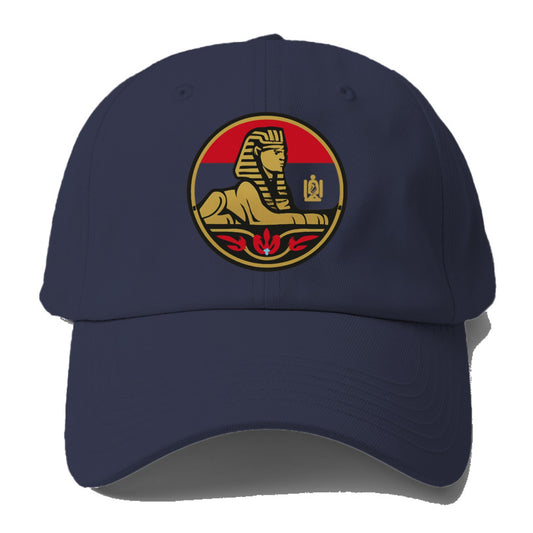 egyptian sphinx heritage logo Hat