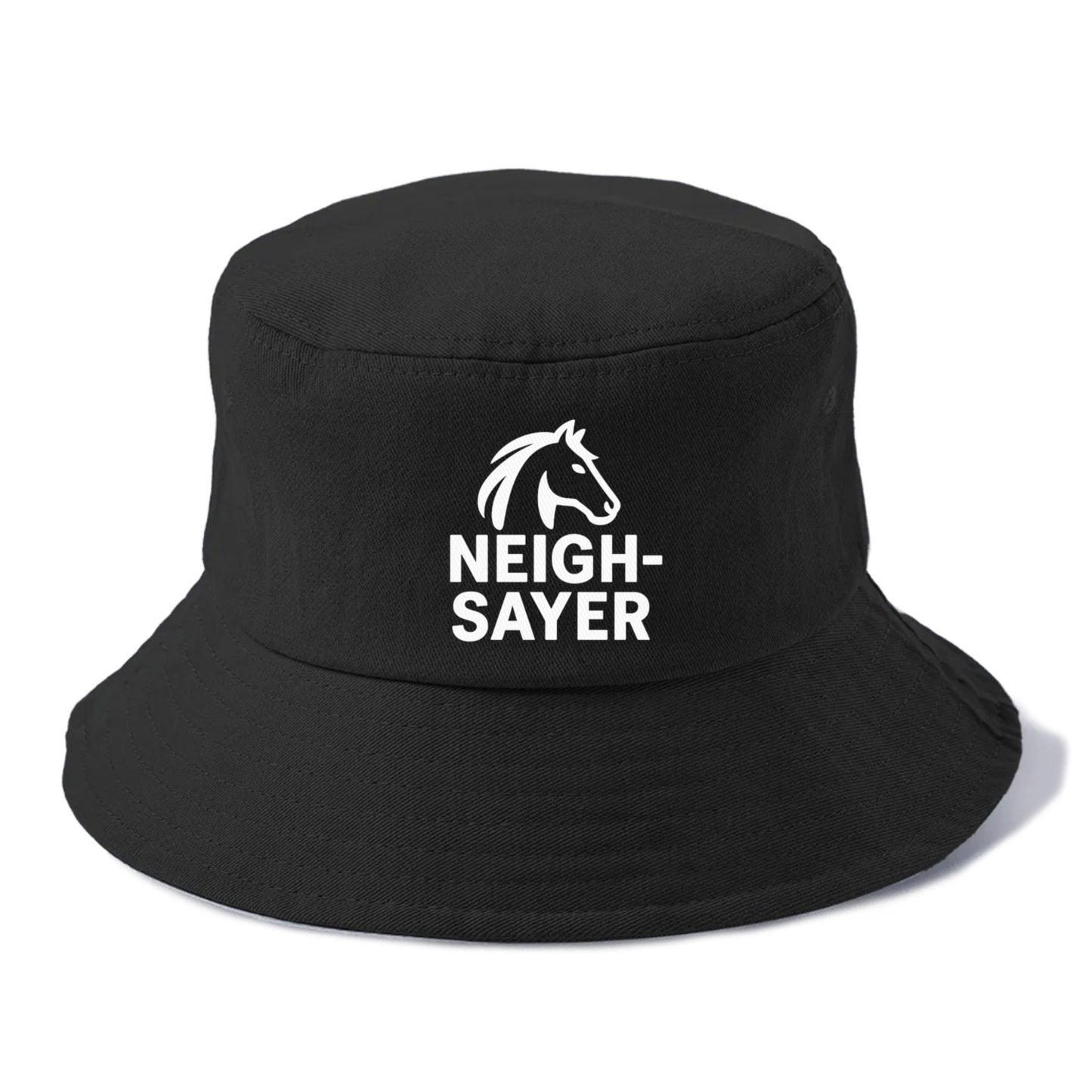 horse naysayer pun Hat
