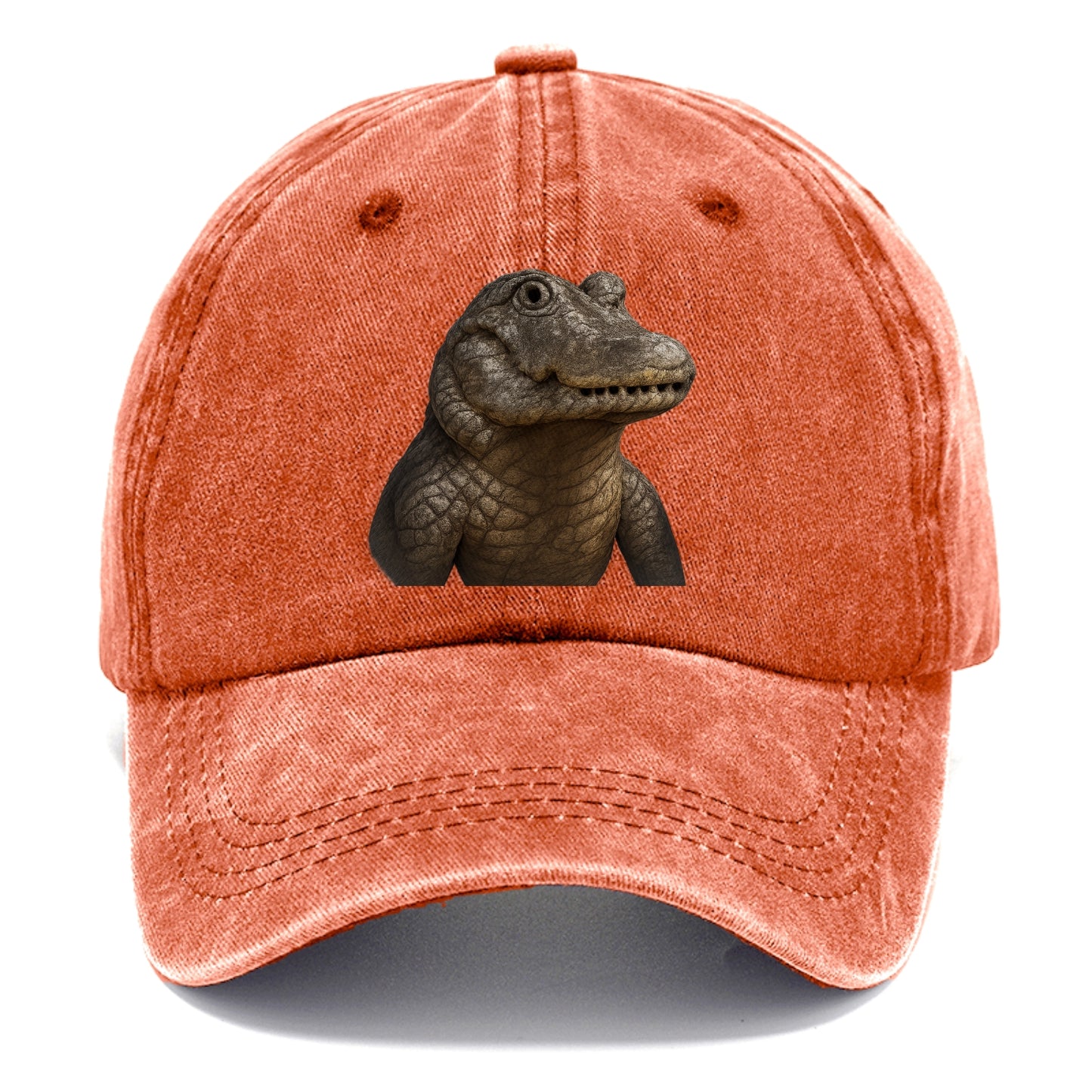 alligator portrait design Hat