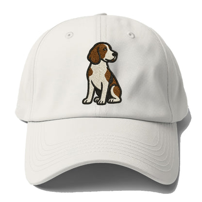 english-springer-spaniel-liver-white-loyal-companion Hat