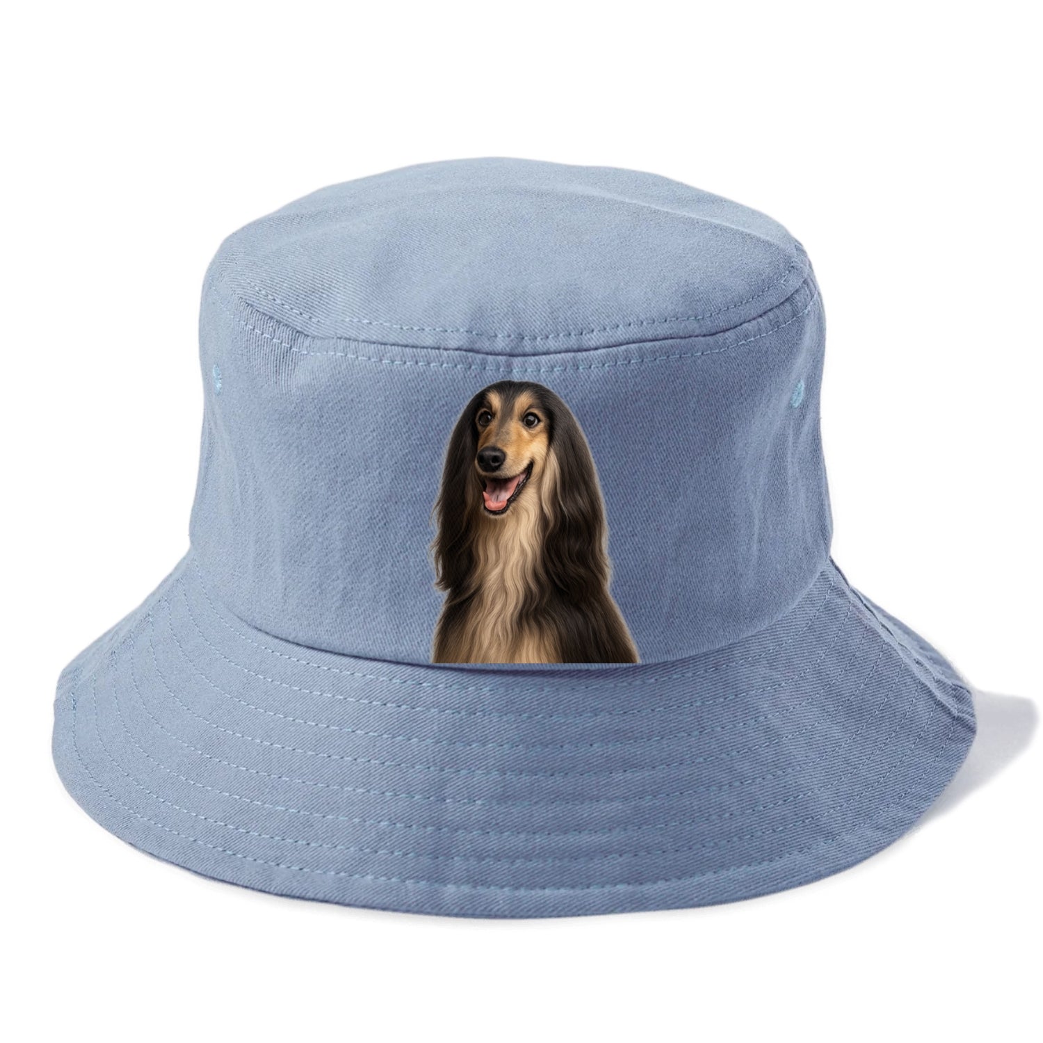 afghan hound portrait design Hat