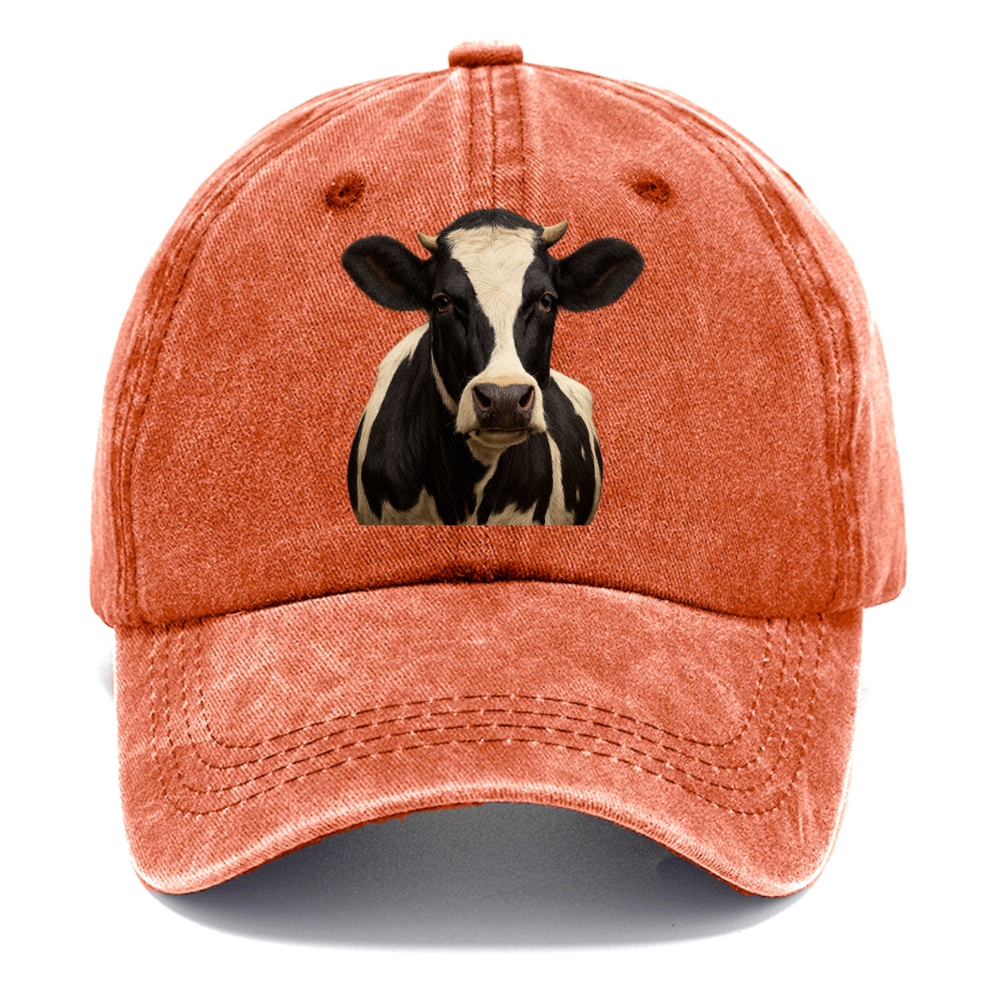 cow portrait design Hat