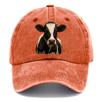 cow portrait design Hat