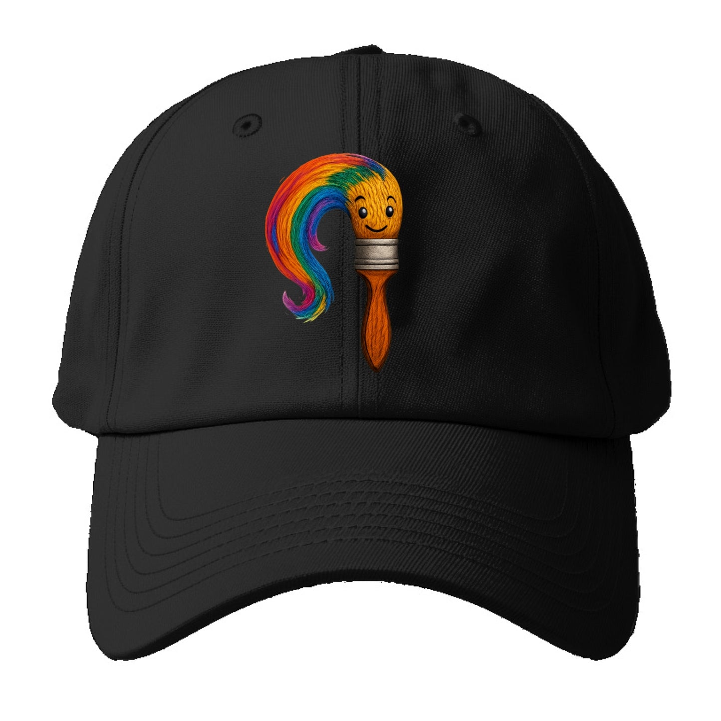 rainbow brushstrokes Hat