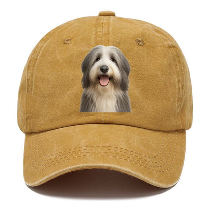 bearded collie: whimsical wanderer Hat