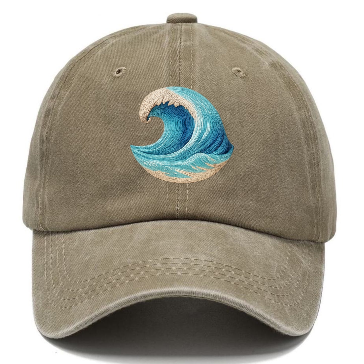 ocean's embrace woven depths Hat
