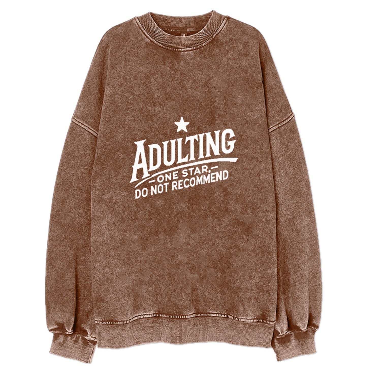 adulting one star do not recommend Hat