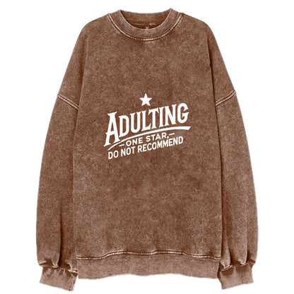 adulting one star do not recommend Hat