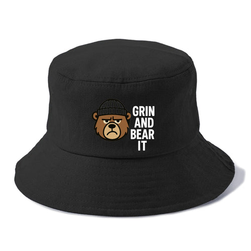 Grin And Bear It Bucket Hat