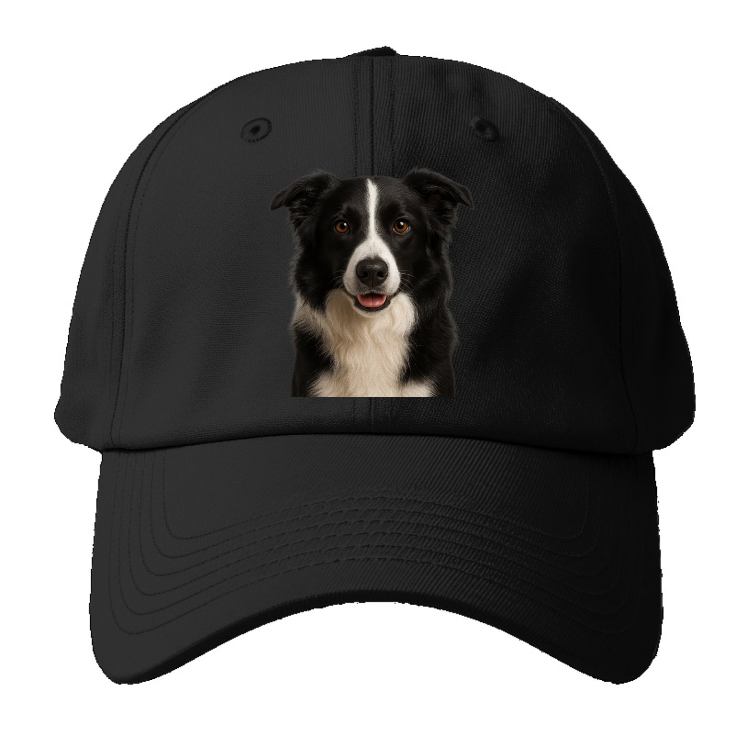 border collie intelligent companion Hat