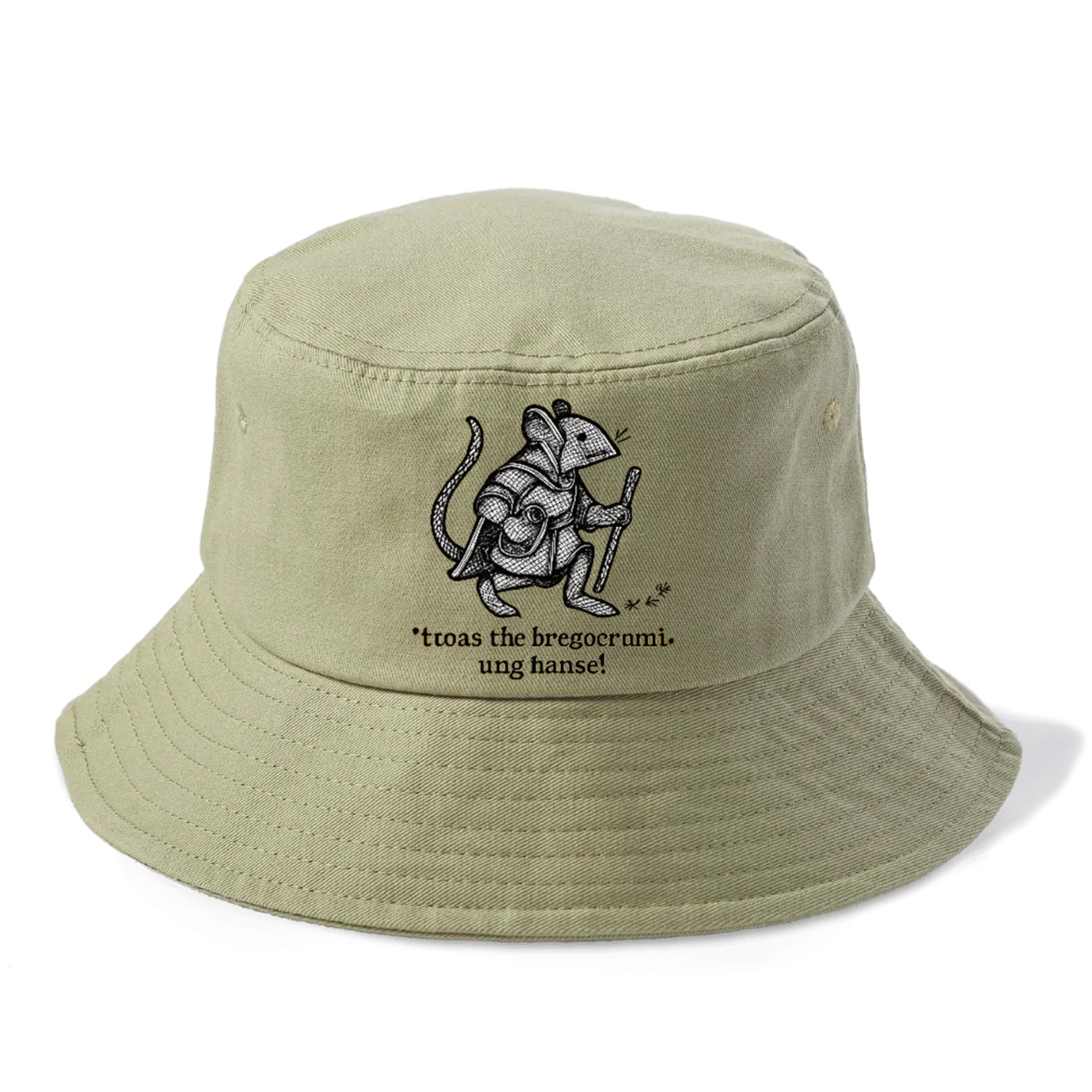 fantasyanimalillustrationwithtext Hat