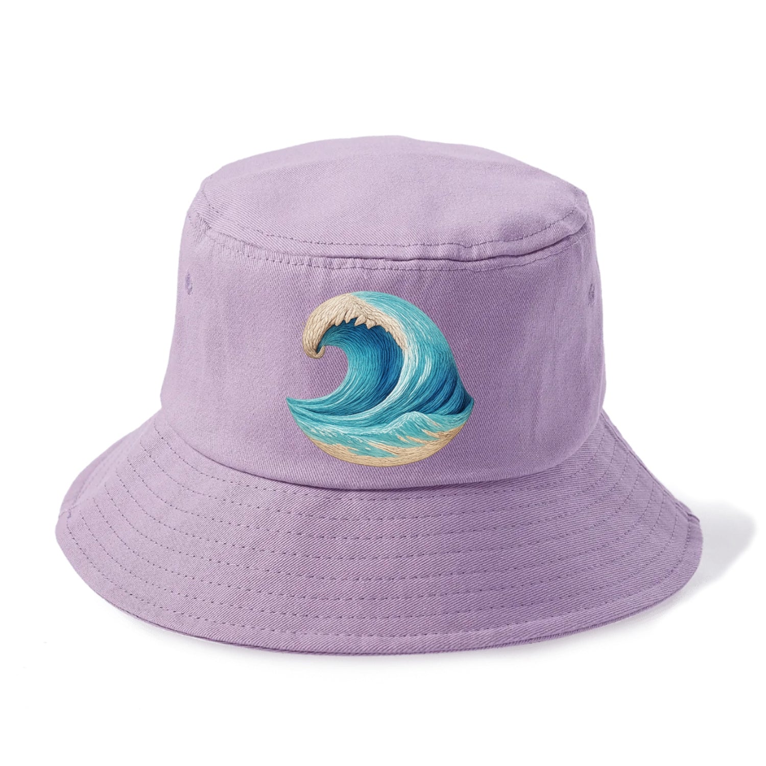 ocean's embrace woven depths Hat