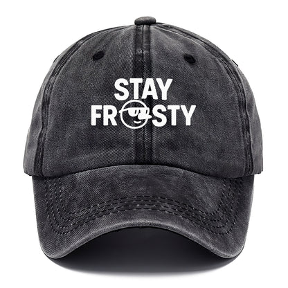 stay frosty snowman Hat