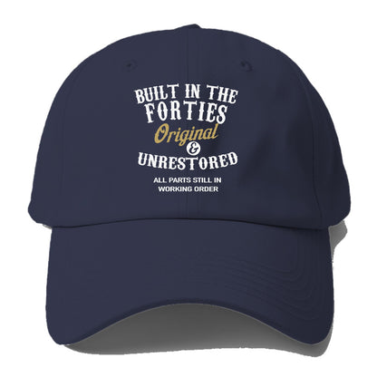 built in the forties orignal unrestored all parts still in working order Hat