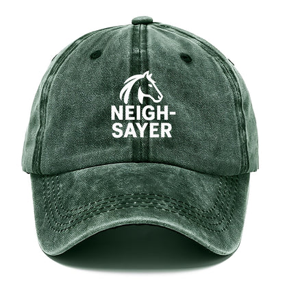 horse naysayer pun Hat