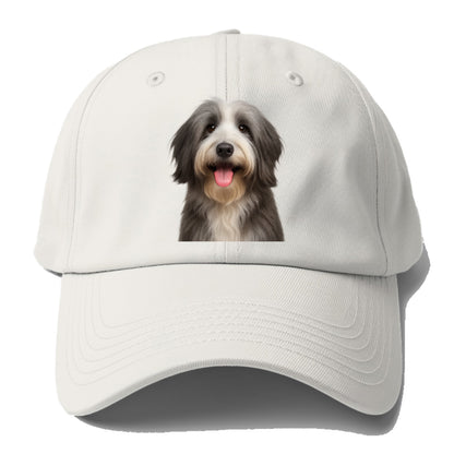 bearded collie: spirited, shaggy soul Hat